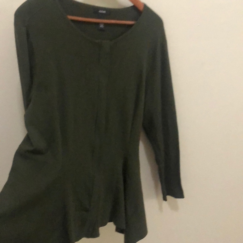 Alfani Peplum Sweater Jacket